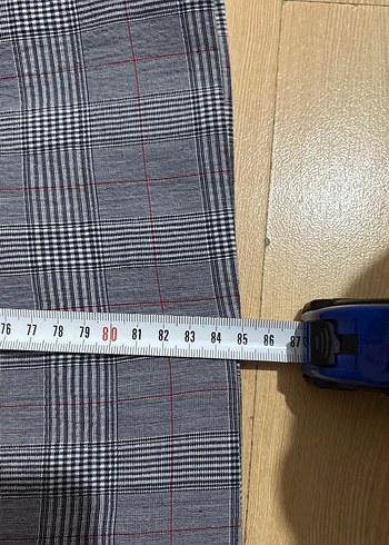 Ekose Ceket elbise - Görsel 3