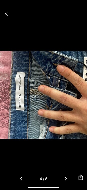 32 Beden Bershka etiketli kot eket
