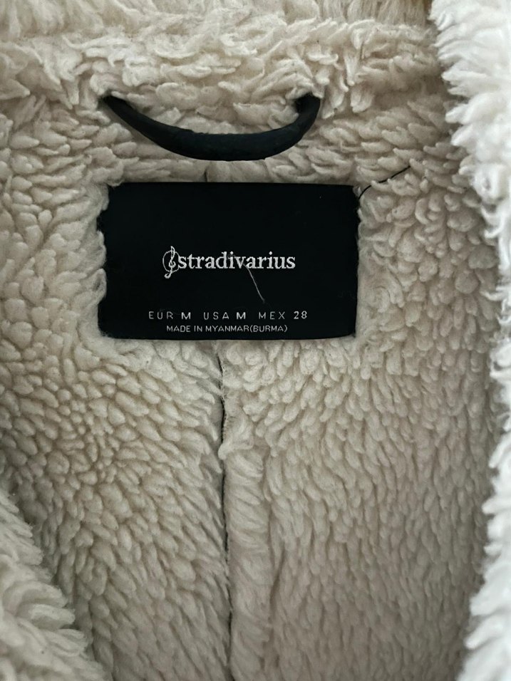 Kürklü Siyah Deri Kadın Kışlık Ceket - Görsel 2