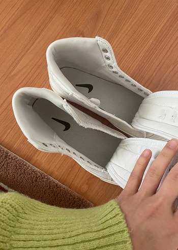 Orijinal Nike beyaz kadın blazer ayakkabı Sitede 3.700 lira - Görsel 5