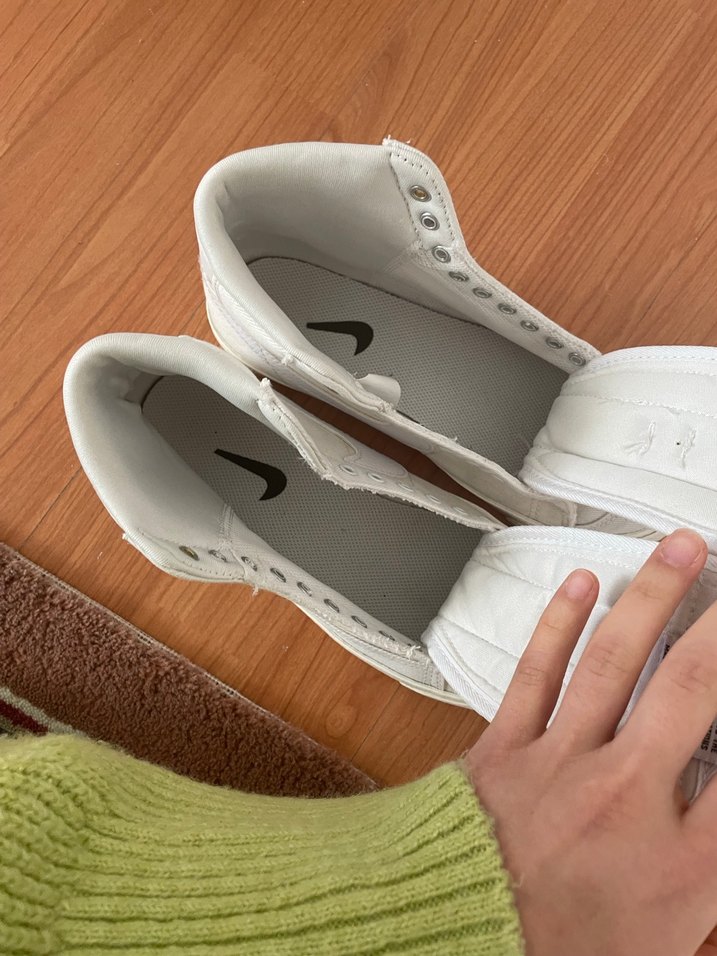 Orijinal Nike beyaz kadın blazer ayakkabı Sitede 3.700 lira - Görsel 5