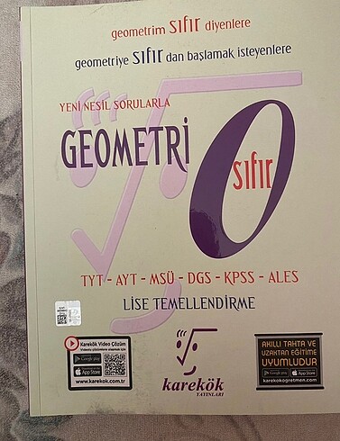 tyt karekök geometri sıfır