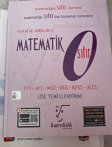 tyt matematik karekök sıfır