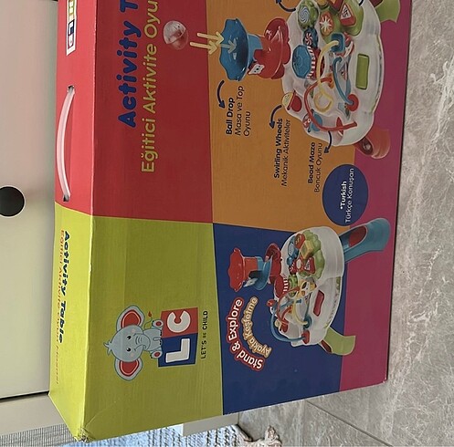 Lets be child eğitici aktivite masası sıfır