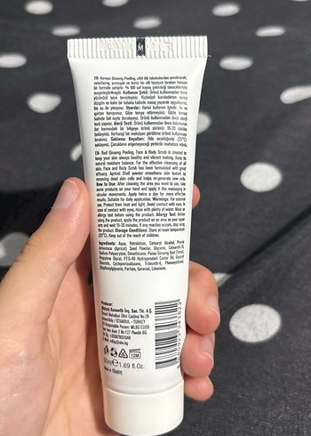 New Well Kırmızı Ginseng Peeling - Görsel 2