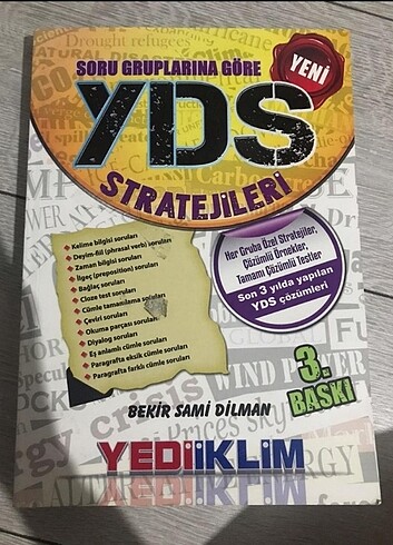 Yds test kitabı 