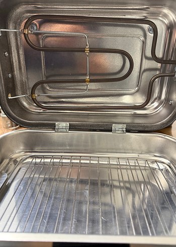 Kırmızı Elektrikli Izgara ve Tost Makinesi - Görsel 4