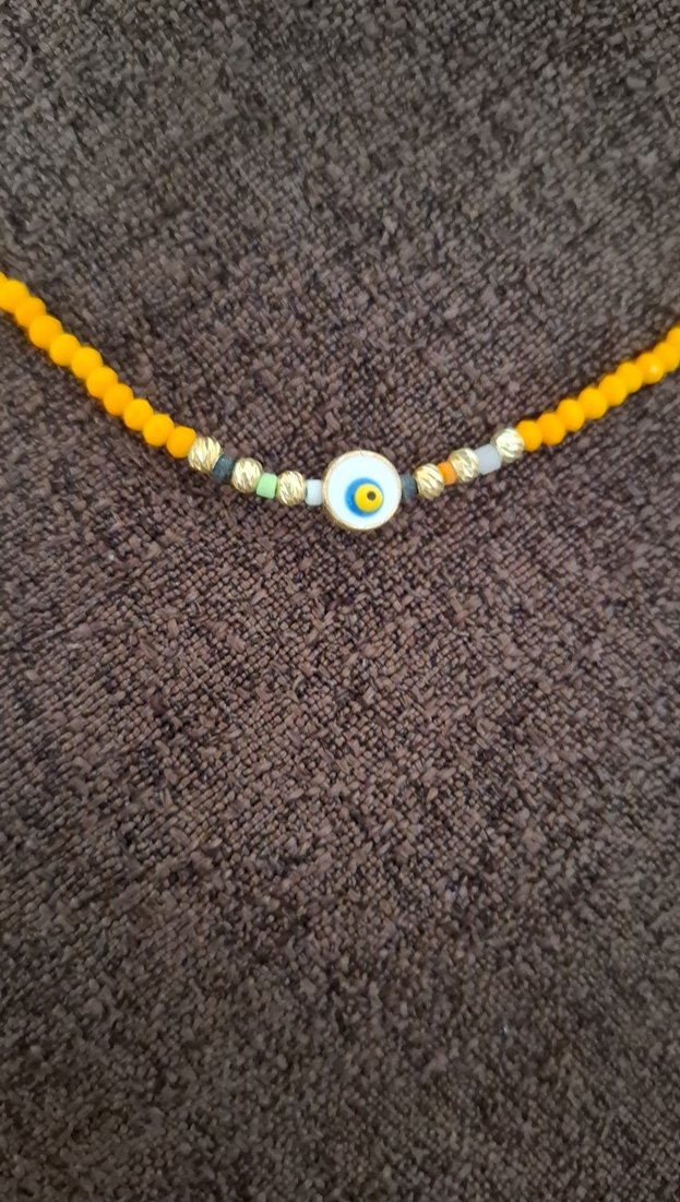 Renkli Boncuklu Mini Bohem Kadın Kolye - Görsel 3