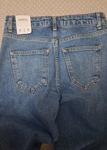 Kadın Mavi Jean - Görsel 4