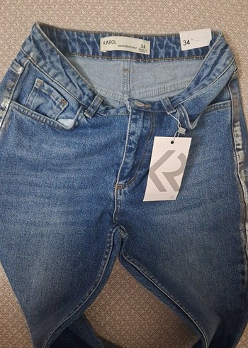 Kadın Mavi Jean - Görsel 5