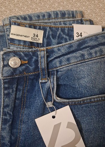 Kadın Mavi Jean - Görsel 6