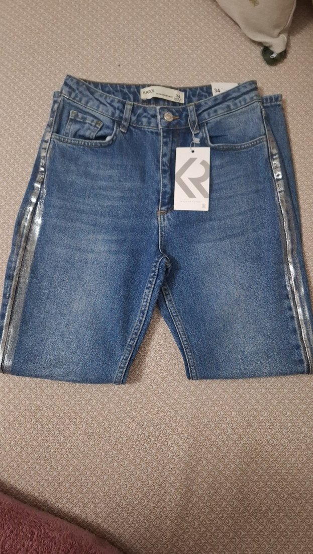 Kadın Mavi Jean - Görsel 2