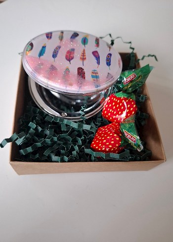 Hediyelik/Çanta içi/Pırıltılı - Kapaklı Ayna
(ADET FİYATIDIR!) - Görsel 9