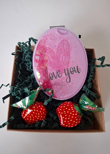 Hediyelik/Çanta içi/Pırıltılı - Kapaklı Ayna
(ADET FİYATIDIR!) - Görsel 4