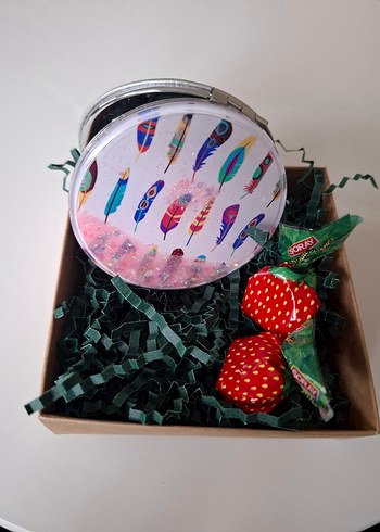 Hediyelik/Çanta içi/Pırıltılı - Kapaklı Ayna
(ADET FİYATIDIR!) - Görsel 10