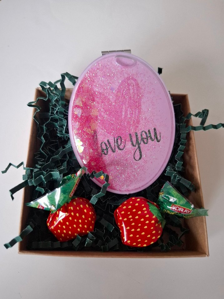 Hediyelik/Çanta içi/Pırıltılı - Kapaklı Ayna
(ADET FİYATIDIR!) - Görsel 4