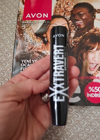 Avon Extravert Siyah Maskara(Black) - Görsel 2