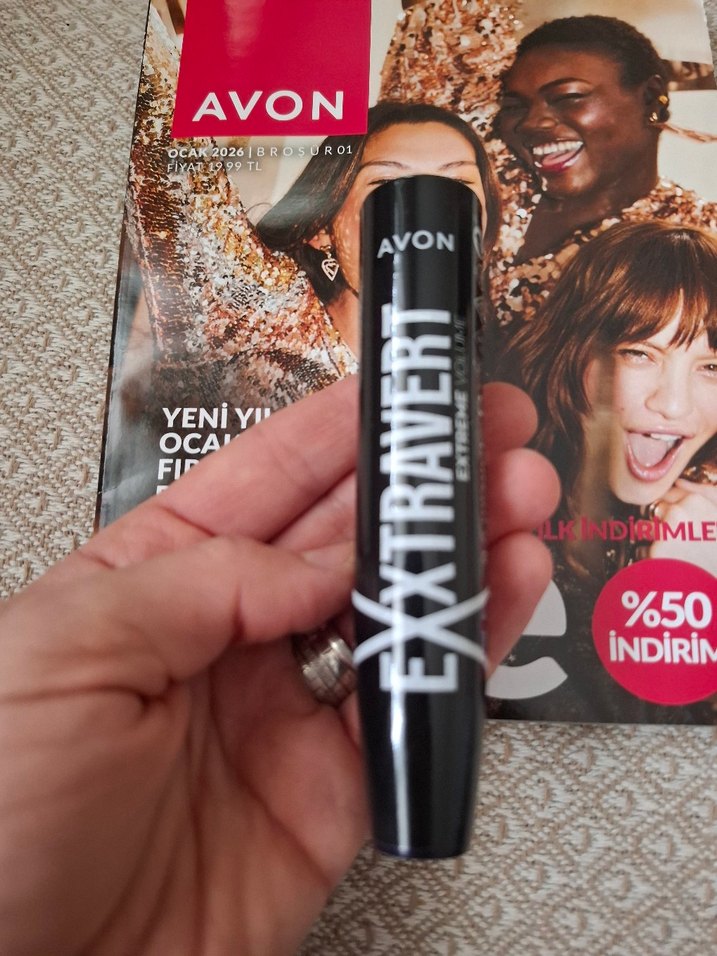 Avon Extravert Siyah Maskara(Black) - Görsel 2