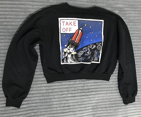 Crop sweatshirt