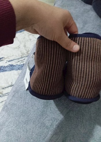 Erkek Mavi Street Wear Ev Botu Velcro - Görsel 6