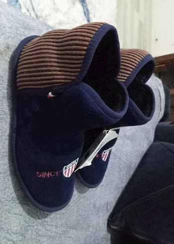 Erkek Mavi Street Wear Ev Botu Velcro - Görsel 5