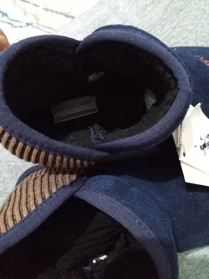 Erkek Mavi Street Wear Ev Botu Velcro - Görsel 4