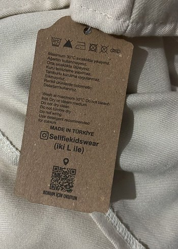 Bej Nakışlı Kız Elbisesi - Görsel 4