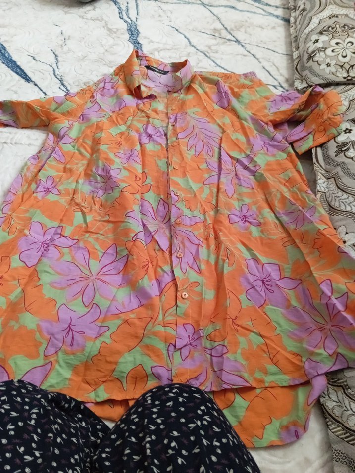 Bohem Tarz Uzun Bağcıklı Kadın Pantolonu - Görsel 2