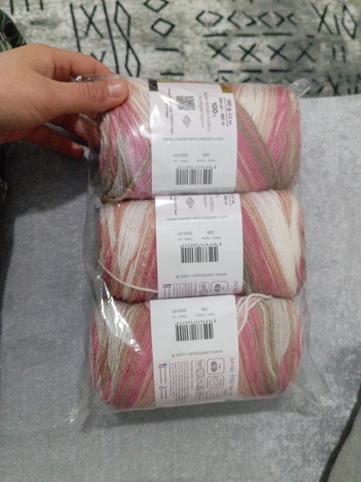 Bohem Tarzı Renkli El İşi İpi - Görsel 2