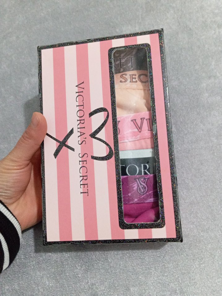 Victoria's Secret Renkli Midi Kadın Külotlar - Görsel 4