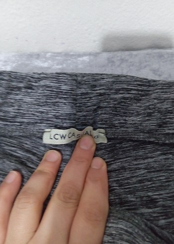 Gri Spor Kadın Tayt - Görsel 2