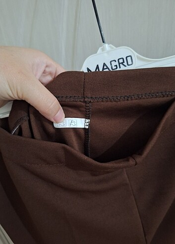 l Beden İspanyol paça pantolon