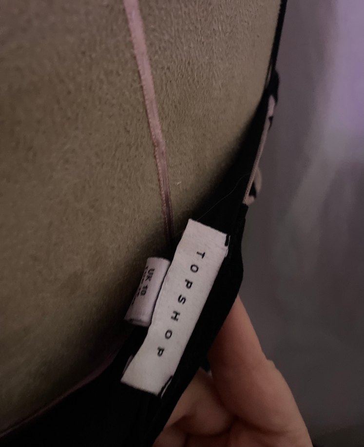 Gri Bağlama Desenli Strappy Mini Elbise - Görsel 4