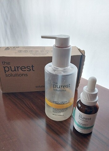 Diğer The purest serum ve yüz yıkama jeli