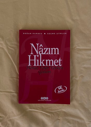Nazım Hikmet - Henüz Vakit Varken Gülüm Şiir Kitabı