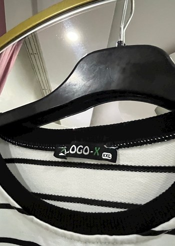 Diğer Gri Çizgili Erkek Uzun Kollu Sweatshirt