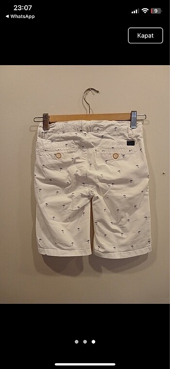7 Yaş Beden şort capri 7/8 yaş