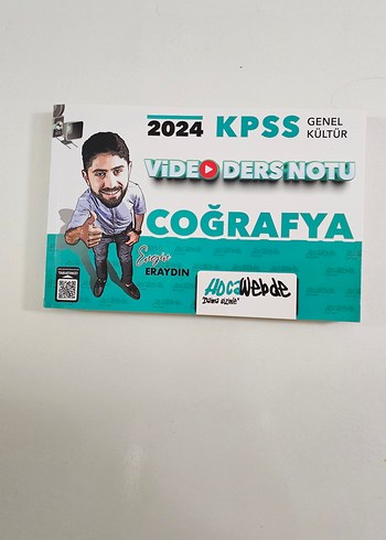 KPSS Coğrafya Video Ders Notu Engin Eraydın