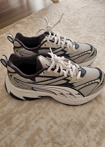 Puma Morphic Unisex Gri Spor Ayakkabı - Görsel 5