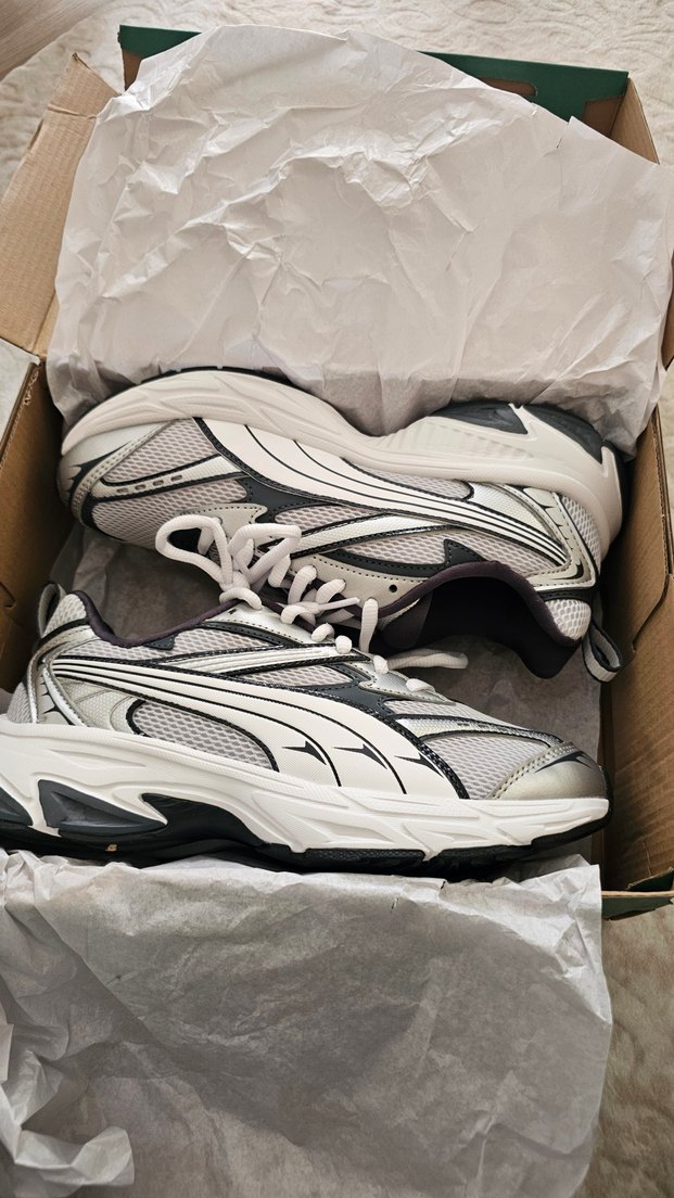 Puma Morphic Unisex Gri Spor Ayakkabı - Görsel 3