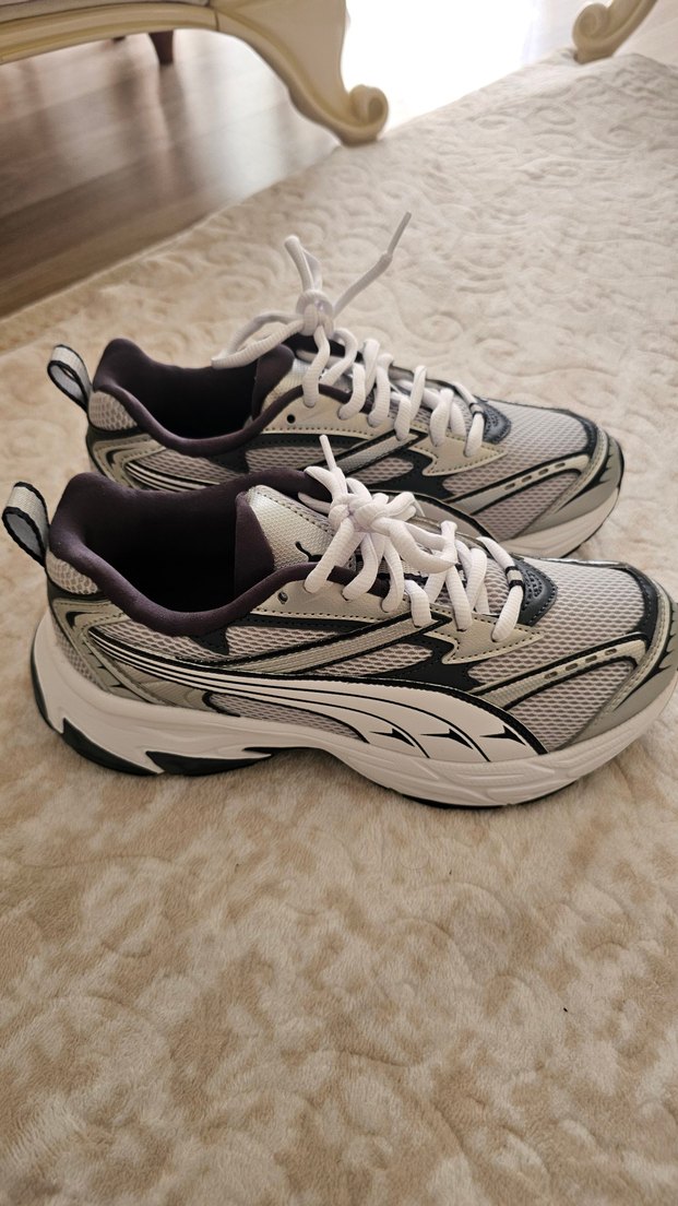 Puma Morphic Unisex Gri Spor Ayakkabı - Görsel 5