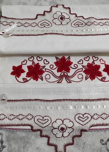 el emeği danteli havlu - Görsel 7