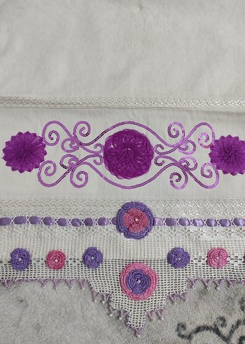 el emeği danteli havlu - Görsel 3