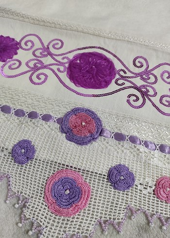 el emeği danteli havlu - Görsel 2