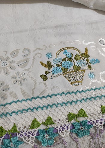 el emeği danteli havlu - Görsel 4