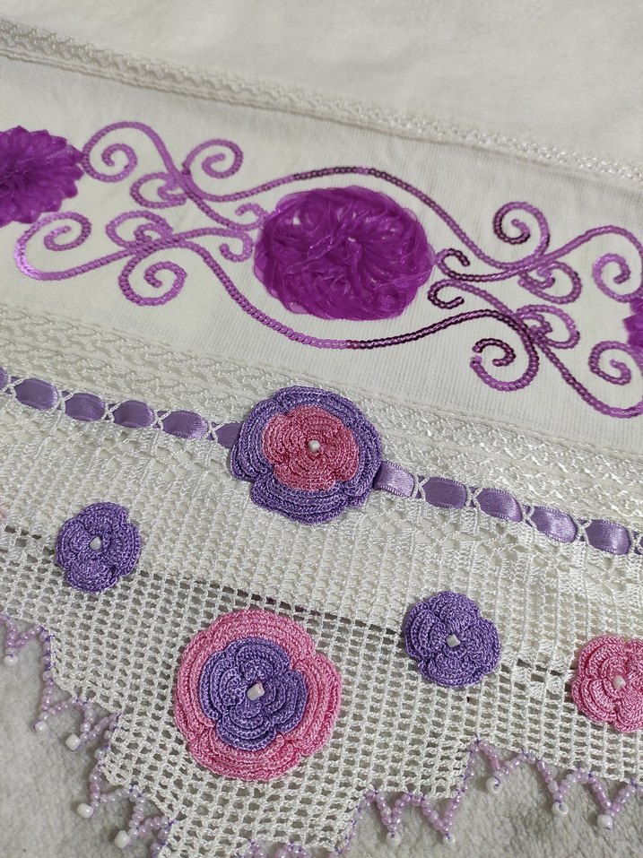 el emeği danteli havlu - Görsel 2