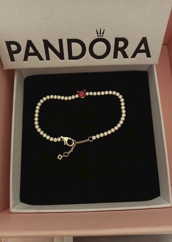Pandora Pandora İnci Boncuklu Pembe Bileklik