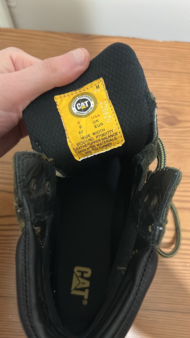 CAT Kahverengi Bağcıklı Bot - Görsel 4