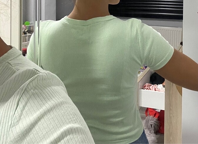 H&M hm su yesili body
