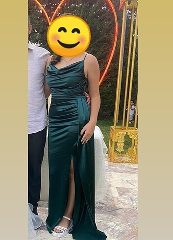 Diğer İp askılı uzun abiye